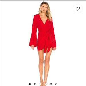 Janeiro Mini Dress in Red